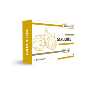 Garlicure Garlic Oil 0.25% 500Mg Capsules