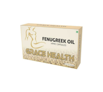 Grace Health Fenugreek Oil 500Mg Veg Capsules